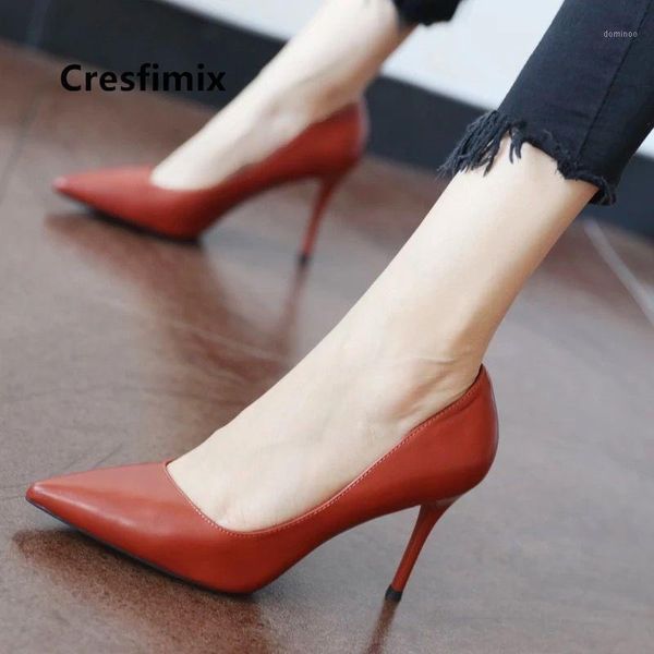 cresfimix women cute sweet brown pointed toe high heel shoes ladies classic black slip on office high heel stiletto pumps b55621
cresfimix women cute sweet brown pointed toe high heel shoes ladies classic black slip on office high heel stiletto pumps b55621