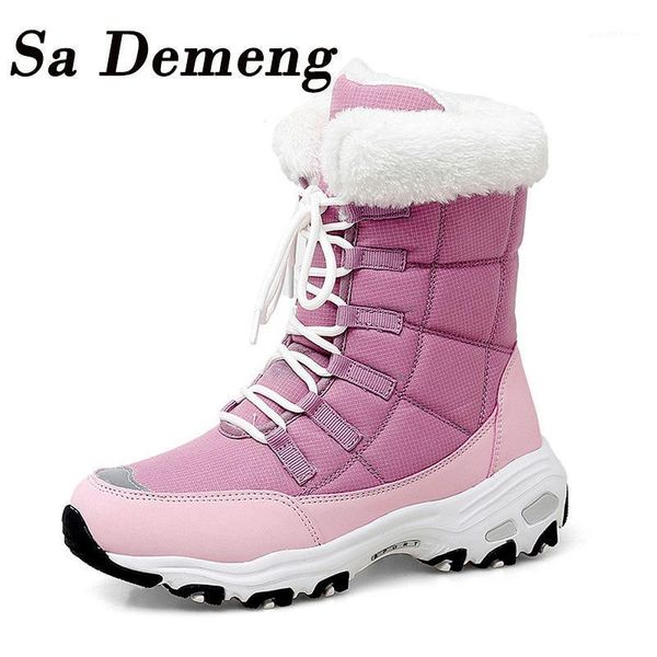 boots sa demeng winter women keep warm mid-calf snow lace-up comfortable ladies zapatos mujer1, Black
boots sa demeng winter women keep warm mid-calf snow lace-up comfortable ladies zapatos mujer1, Black