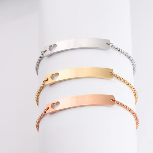 stainless steel geometric bar bracelet with hollow heart women hand chain hand accessories bracelet jewelry gift adjustable, Golden;silver
stainless steel geometric bar bracelet with hollow heart women hand chain hand accessories bracelet jewelry gift adjustable, Golden;silver
