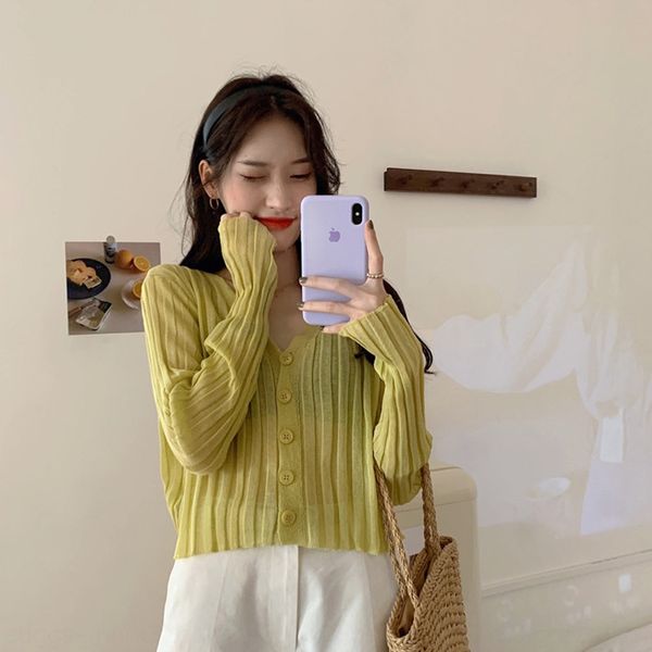 women's summer 2020 new korean style v-neck pit stripe long sleeve t-shirt t-shirt for women's wear with thin sunscreen cardigan t, White;black
women's summer 2020 new korean style v-neck pit stripe long sleeve t-shirt t-shirt for women's wear with thin sunscreen cardigan t, White;black
