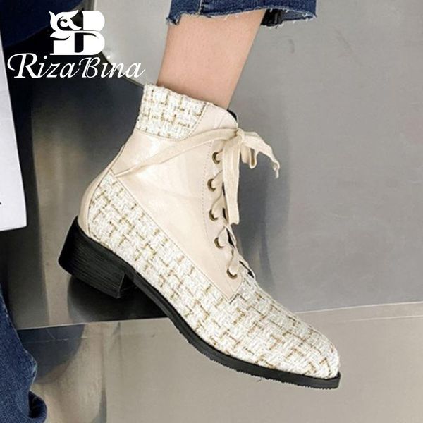 rizabina size 32-46 women ankle boots lace up thick heel shoes pointed toe winter warm boots new fashion women party footwear, Black
rizabina size 32-46 women ankle boots lace up thick heel shoes pointed toe winter warm boots new fashion women party footwear, Black