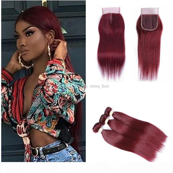 8a brazilian hair straight 3 bundles with lace closure red 99j thick human hair extension pure burgundy color silky straight weaves, Black;brown
8a brazilian hair straight 3 bundles with lace closure red 99j thick human hair extension pure burgundy color silky straight weaves, Black;brown