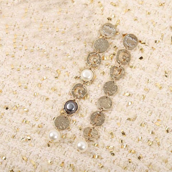2021 drop earring with pearl and diamond for women wedding jewelry gift ps3599, Silver
2021 drop earring with pearl and diamond for women wedding jewelry gift ps3599, Silver