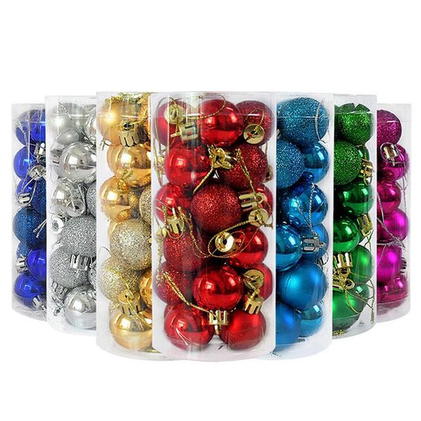 24pcs/box 3cm christmas tree decor ball bauble boutique plastic hanging ball ornaments decorations for home new year navidad
24pcs/box 3cm christmas tree decor ball bauble boutique plastic hanging ball ornaments decorations for home new year navidad