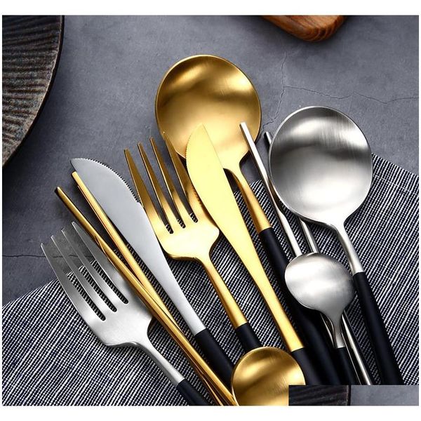 portugal western tableware set titanium 304 stainless steel cutlery spoons fork knife chopsticks set western dinner jllihb eatout
portugal western tableware set titanium 304 stainless steel cutlery spoons fork knife chopsticks set western dinner jllihb eatout