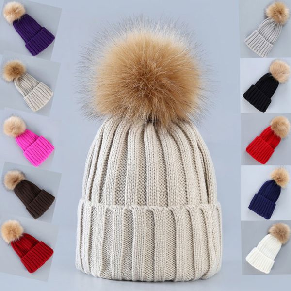 women girl solid color outdoor winter warm faux fur ball hat sports beanie knit crochet caps
women girl solid color outdoor winter warm faux fur ball hat sports beanie knit crochet caps
