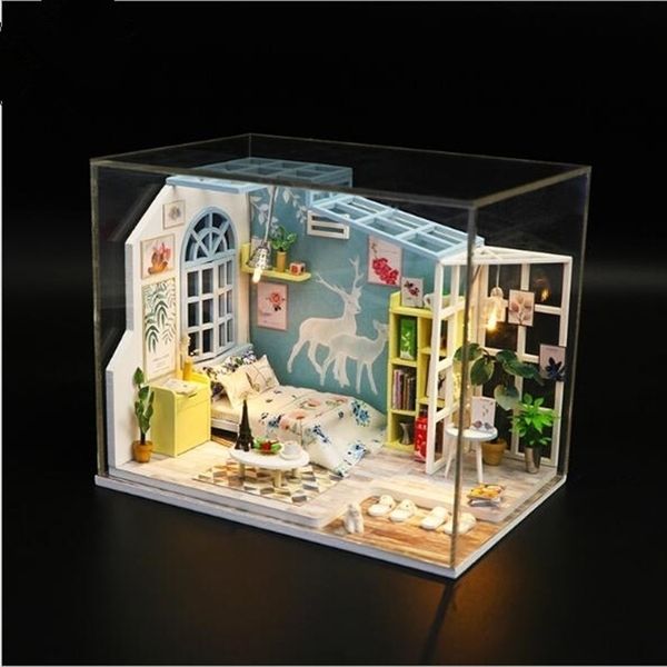 hongda doll house diy miniature dollhouse model wooden toy furnitures casa de boneca dolls houses birthday gift s922 y200413
hongda doll house diy miniature dollhouse model wooden toy furnitures casa de boneca dolls houses birthday gift s922 y200413
