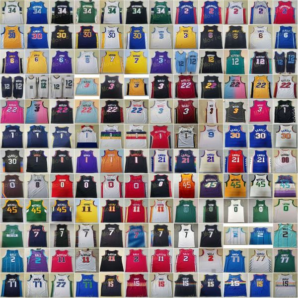 basketball stephen curry jerseys lamelo ball lillard trae young donovan mitchell devin booker ja morant kevin durant luka doncic antetokounm, Black;red
basketball stephen curry jerseys lamelo ball lillard trae young donovan mitchell devin booker ja morant kevin durant luka doncic antetokounm, Black;red