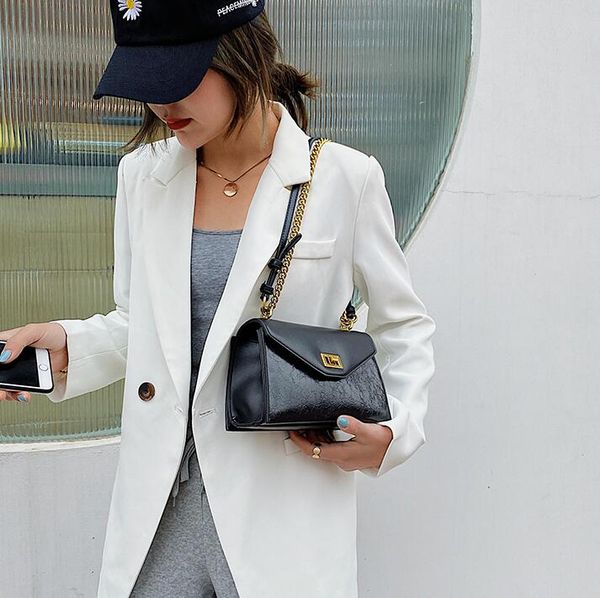 chain shoulder bag women handbag purse hasp totes small crossbody bag fashion bag