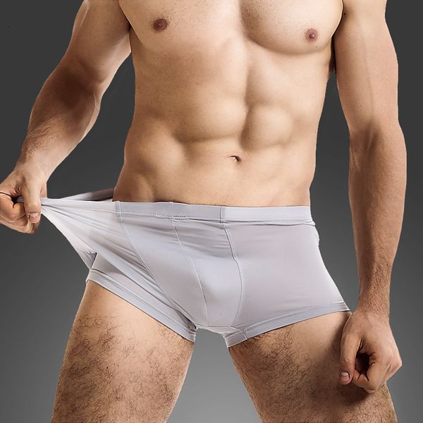 male underwear summer ice silk thin men boxer men's under for man panties transparent breathable cuecas 6 colors, Black;white
male underwear summer ice silk thin men boxer men's under for man panties transparent breathable cuecas 6 colors, Black;white