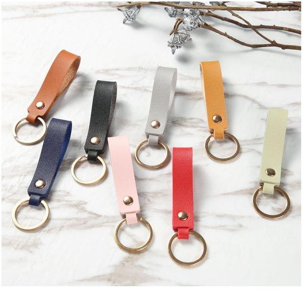 8 colors fashion pu leather keychain business gift leather key chain car key strap waist wallet keychains keyrings jllzvi
8 colors fashion pu leather keychain business gift leather key chain car key strap waist wallet keychains keyrings jllzvi