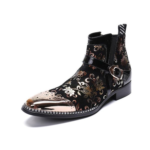 lace up high shoes men's european men's martin boots short boots ayakkabi cow leather pointed toe ankle genuine leather zip, Black
lace up high shoes men's european men's martin boots short boots ayakkabi cow leather pointed toe ankle genuine leather zip, Black
