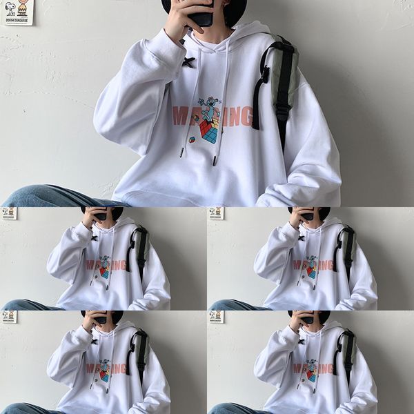 autumn 2020 new men's hooded youth fashion brand loose large men's student cartoon print coat sweatersweater sweater coat mvykw, Black
autumn 2020 new men's hooded youth fashion brand loose large men's student cartoon print coat sweatersweater sweater coat mvykw, Black