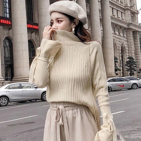 fei tender wind high-end winter fashion languid is lazy wind easing han edition knitting joker turtleneck sweater coat, White
fei tender wind high-end winter fashion languid is lazy wind easing han edition knitting joker turtleneck sweater coat, White