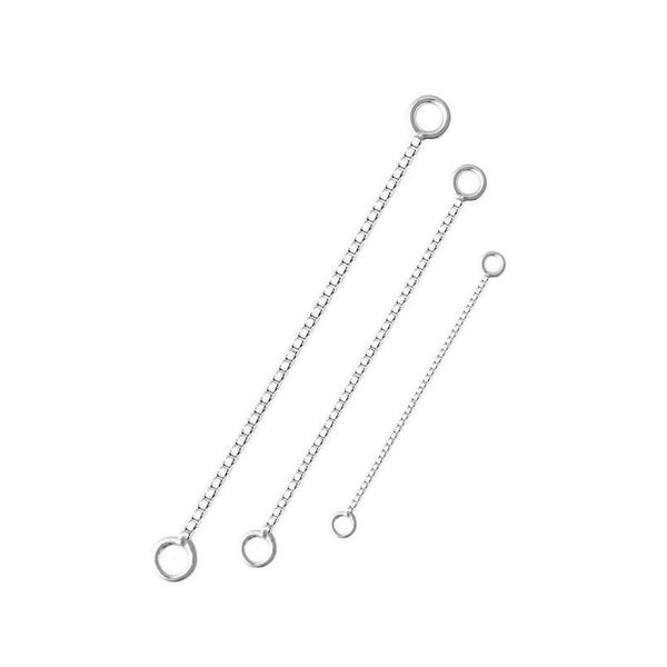 xinyao 2pcs s925 sterling silver ear line o-chain box chain 2/3/4cm earrings chain charm for earrings jewelry acc jllbrh
xinyao 2pcs s925 sterling silver ear line o-chain box chain 2/3/4cm earrings chain charm for earrings jewelry acc jllbrh