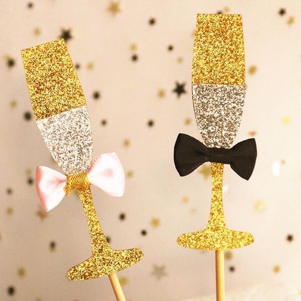 other festive & party supplies 5pcs golden champagne glass cake hat bow tie wine shape paper insert theme decoration
other festive & party supplies 5pcs golden champagne glass cake hat bow tie wine shape paper insert theme decoration