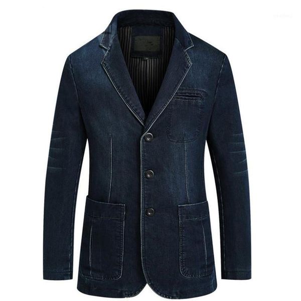 men's jackets spring and autumn men's denim jacket business casual cotton suit slim solid color large size coat1, Black;brown
men's jackets spring and autumn men's denim jacket business casual cotton suit slim solid color large size coat1, Black;brown
