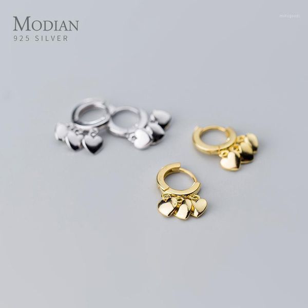hoop & huggie modian authentic 925 sterling silver gold color love hearts earring for women anti-allergy fine jewelry 2021 design1, Golden;silver
hoop & huggie modian authentic 925 sterling silver gold color love hearts earring for women anti-allergy fine jewelry 2021 design1, Golden;silver