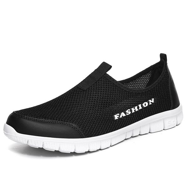 women men sneakers summer breathable mesh slip-on woman light running ultralight ladies sports walk sport shoes, Black
women men sneakers summer breathable mesh slip-on woman light running ultralight ladies sports walk sport shoes, Black