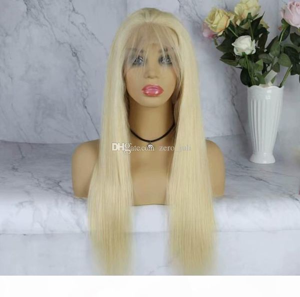 blonde 613# color brazilian virgin human hair full lace front wigs density 150% straight hair full lace front wig with baby hair, Black;brown
blonde 613# color brazilian virgin human hair full lace front wigs density 150% straight hair full lace front wig with baby hair, Black;brown