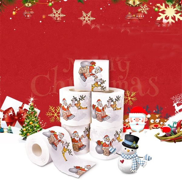 soft christmas design 6 rolls of santa tree, color printed toilet paper, household goods
soft christmas design 6 rolls of santa tree, color printed toilet paper, household goods