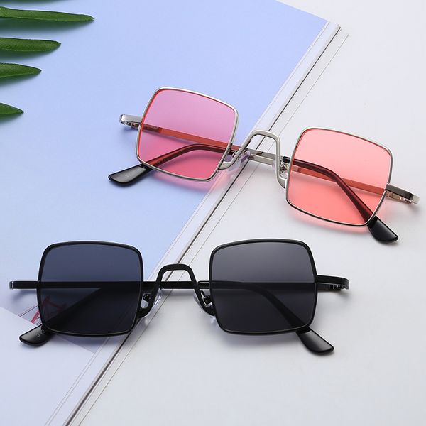 2020 net red same small square glasses harajuku korean men's and women's sunglasses personality trend, White;black
2020 net red same small square glasses harajuku korean men's and women's sunglasses personality trend, White;black