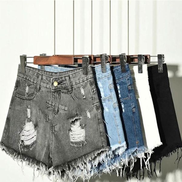large-size a word jean shorts new korean version of the 100-match high waist loose hole fat mm pants wide legs1, Blue
large-size a word jean shorts new korean version of the 100-match high waist loose hole fat mm pants wide legs1, Blue