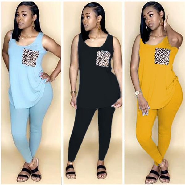 plus size two piece set summer clothes for women tracksuit leopard pocket sleeveless leggings casual matching set loungewear, Gray
plus size two piece set summer clothes for women tracksuit leopard pocket sleeveless leggings casual matching set loungewear, Gray