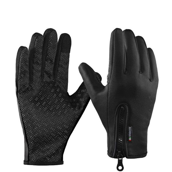 rockbros men women winter windproof fleece warm cycling full finger gloves outdoor sports skiing touch screen bike bicycle glove wmtmfl, Black
rockbros men women winter windproof fleece warm cycling full finger gloves outdoor sports skiing touch screen bike bicycle glove wmtmfl, Black