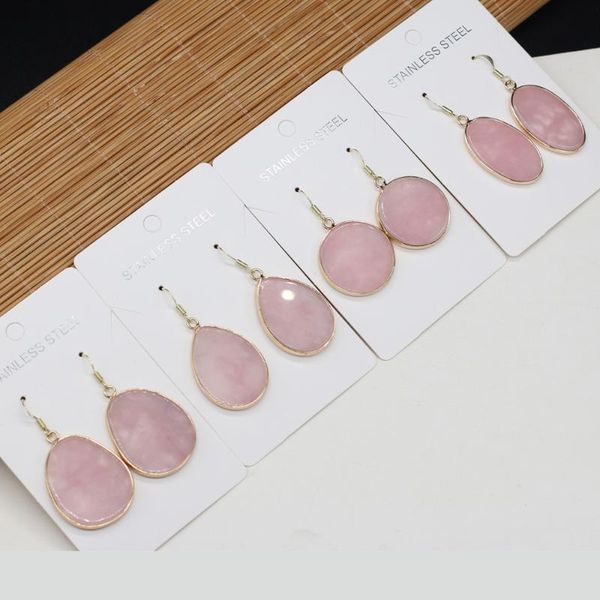 natural rose quartzs pendant earrings fashion a pair agates stones pendant earrings for women jewelry earring exquisite gift, Silver
natural rose quartzs pendant earrings fashion a pair agates stones pendant earrings for women jewelry earring exquisite gift, Silver