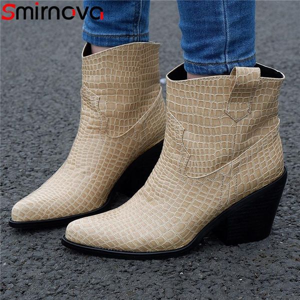 boots smirnova 2021 thick high heel casual shoes women pointed toe slip on autumn winter ankle woman big size, Black
boots smirnova 2021 thick high heel casual shoes women pointed toe slip on autumn winter ankle woman big size, Black