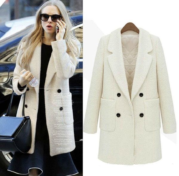 trending warm cotton padded lined medium-long woolen jacket, women fall/winter fashion double breasted wool jacket, Black
trending warm cotton padded lined medium-long woolen jacket, women fall/winter fashion double breasted wool jacket, Black