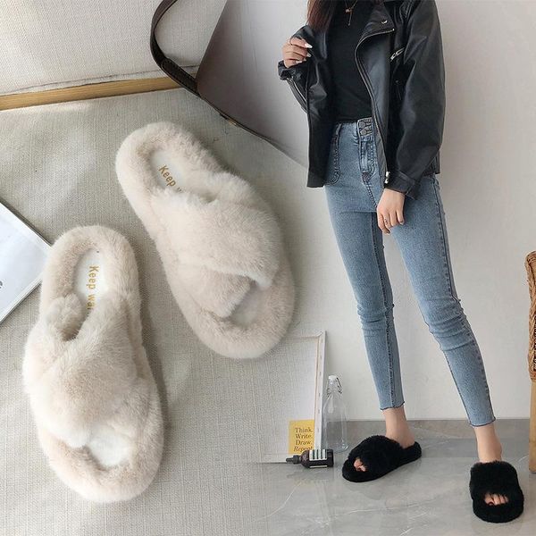 winter women's real plush fur memory foam hairy slippers female casual indoor outdoor slides vogue design flat shoes high qualit, Black
winter women's real plush fur memory foam hairy slippers female casual indoor outdoor slides vogue design flat shoes high qualit, Black