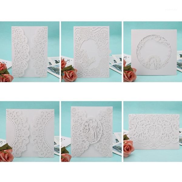 10pcs romantic lovers wedding party invitation cards delicate carved hollow lace h4gd1
10pcs romantic lovers wedding party invitation cards delicate carved hollow lace h4gd1