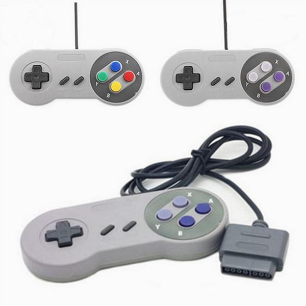 portable game controller 16 bit for super snes system console control pad1 
portable game controller 16 bit for super snes system console control pad1