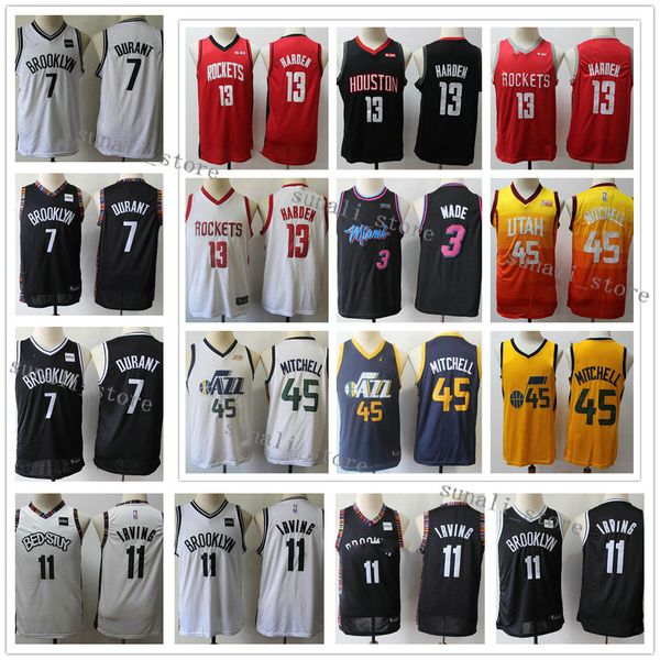 stitched youth kids men basketball kyrie irving 11 kevin durant 7 donovan mitchell 45 dwyane wade 3 james harden 13 jerseys child boys girls, Black;red
stitched youth kids men basketball kyrie irving 11 kevin durant 7 donovan mitchell 45 dwyane wade 3 james harden 13 jerseys child boys girls, Black;red