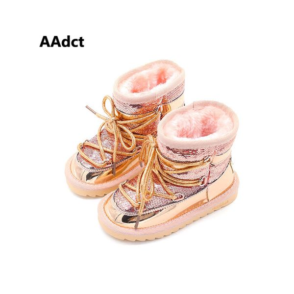 aadct winter fur warm girls boots fashion princess new snow kids boots for girls sequins cotton children shoes brand 2019 c1005, Black;grey 
aadct winter fur warm girls boots fashion princess new snow kids boots for girls sequins cotton children shoes brand 2019 c1005, Black;grey