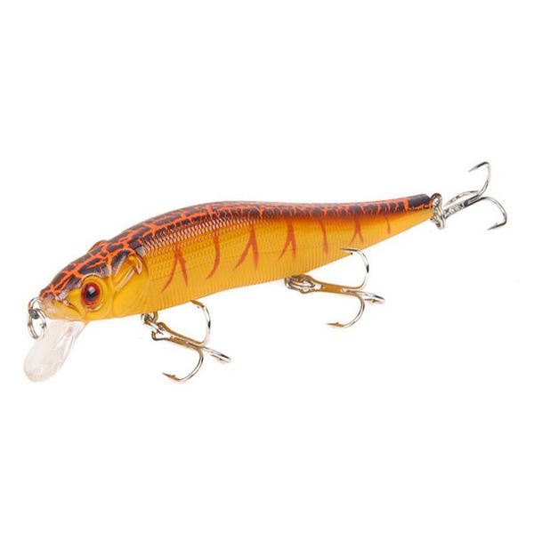1pcs minnow fishing lure 11.5cm 13.5g isca artificial hard wobblers bait crankbait for trout pike carp fishin jllxsi 
1pcs minnow fishing lure 11.5cm 13.5g isca artificial hard wobblers bait crankbait for trout pike carp fishin jllxsi