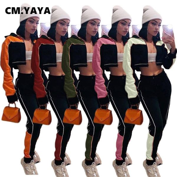 cm.yaya activewear beatwork women's set zipper куртка урожай урожай джоггер брюки установите sporty tougsuit фитнес две части, Gray
cm.yaya activewear beatwork women's set zipper куртка урожай урожай джоггер брюки установите sporty tougsuit фитнес две части, Gray