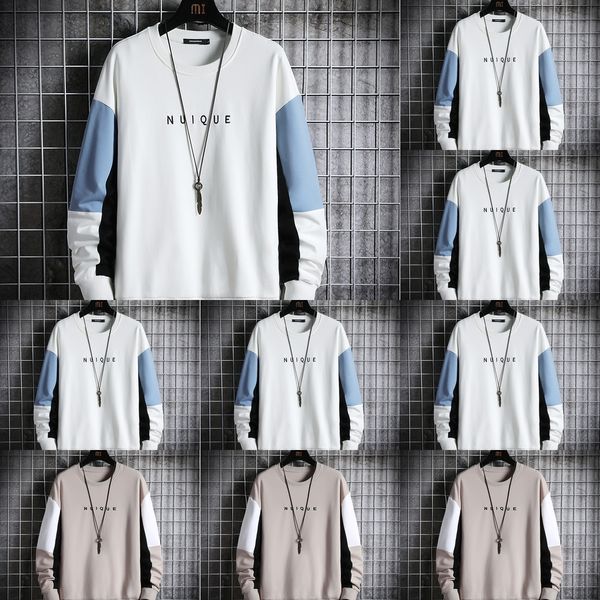 men's long sleeve 2020 spring and autumn new long sleeve men's t-shirt sweater loose sweatert-shirt sweatercasual fashion ylhv4 yl, Black
men's long sleeve 2020 spring and autumn new long sleeve men's t-shirt sweater loose sweatert-shirt sweatercasual fashion ylhv4 yl, Black