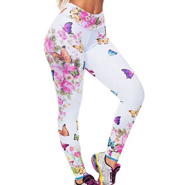 women flower print gym leggings athletic women sport clothing workout femme high waist mujer sportwear fitness pants, Black
women flower print gym leggings athletic women sport clothing workout femme high waist mujer sportwear fitness pants, Black