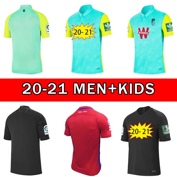 men +kids 2020 2021 granada soccer jerseys 20 21 granada cf home away third soldado herrera antonio puertas football shirts, Black;yellow
men +kids 2020 2021 granada soccer jerseys 20 21 granada cf home away third soldado herrera antonio puertas football shirts, Black;yellow