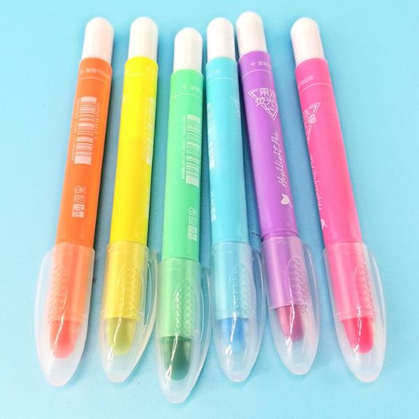 6pc/set creative cute candy colors 6 color highlighter hand account drawing pen marcador child gift office&school supplies, Black;red
6pc/set creative cute candy colors 6 color highlighter hand account drawing pen marcador child gift office&school supplies, Black;red