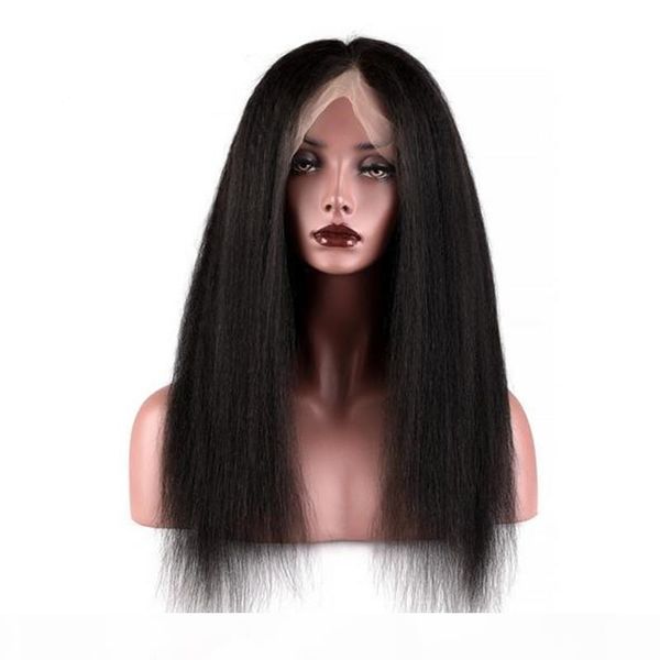 fashion human hair wig 1b kinky straight virgin mongolian lace front wig for black women ing, Black;brown
fashion human hair wig 1b kinky straight virgin mongolian lace front wig for black women ing, Black;brown
