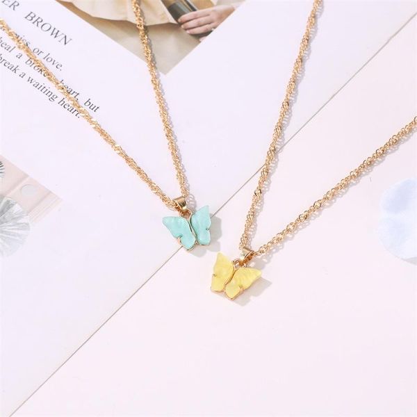 new fashion 2 piece set jewelry acrylic butterfly necklace party gift fashion female jewelry, Silver
new fashion 2 piece set jewelry acrylic butterfly necklace party gift fashion female jewelry, Silver