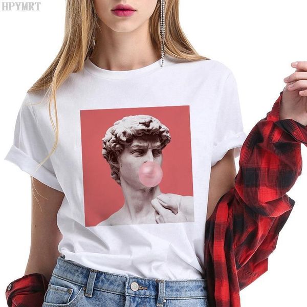 fashion women's t-shirt david michelangelo statue funny printing tshirt harajuku summer leisure short-sleeved large size t shirt, White
fashion women's t-shirt david michelangelo statue funny printing tshirt harajuku summer leisure short-sleeved large size t shirt, White