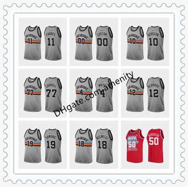 men san spurs antonio aldridge 10 derozan 20 ginobili 22 gay basketball jerseys lamarcus demar manu rudy silver jersey, Black