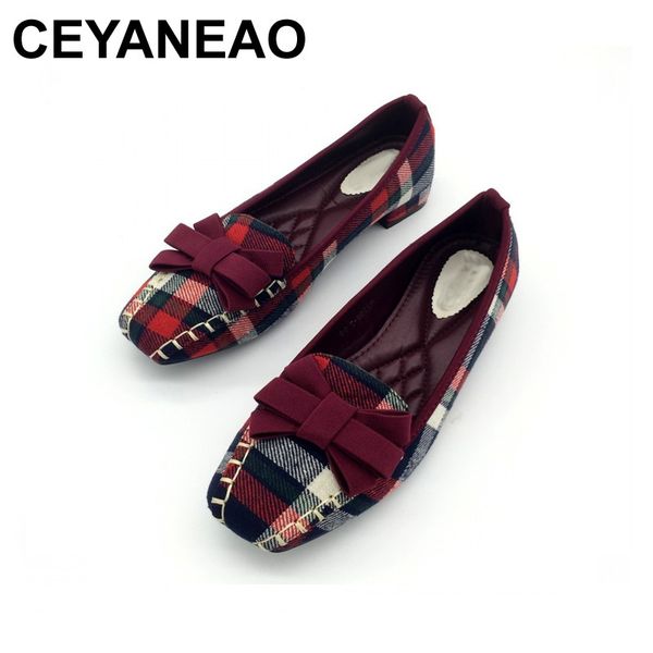 ceyaneao england style gingham women casual loafers spring autumn bowtie slip on flats for woman ladies single shoes 1006, Black;white
ceyaneao england style gingham women casual loafers spring autumn bowtie slip on flats for woman ladies single shoes 1006, Black;white