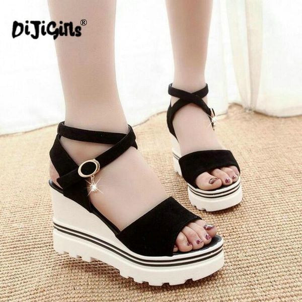 drop shipping summer korean muffin fish head women sandals with platform sandals wild simple shoes shook with students, Black
drop shipping summer korean muffin fish head women sandals with platform sandals wild simple shoes shook with students, Black