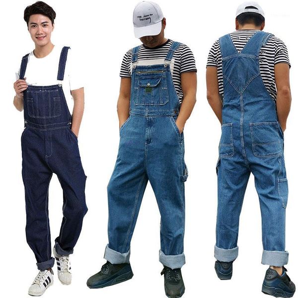 men's jeans for men men's denim overalls huge bib pants fashion pocket jumpsuits more sizes 30-44 461, Blue
men's jeans for men men's denim overalls huge bib pants fashion pocket jumpsuits more sizes 30-44 461, Blue